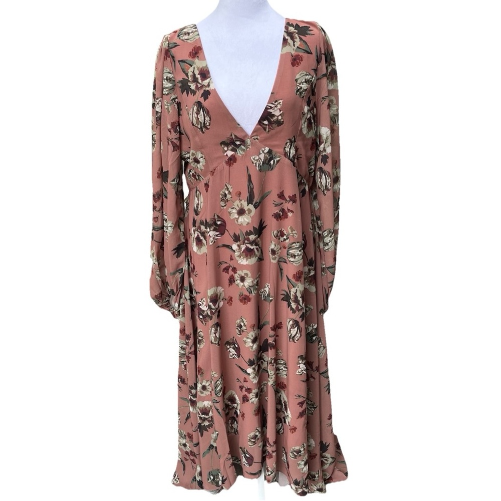Mia Joy Joyfolie Women S Hi Low Countrycore‎ Dress Long Sleeves Western Praire - Picture 3 of 15